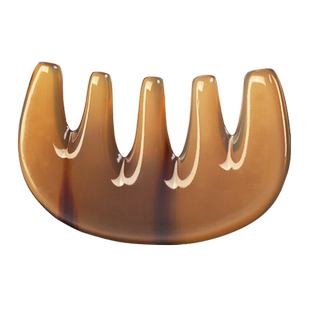 牛角梳按摩梳子头部经络梳女五经大宽齿头疗梳天然正品旗舰店便携