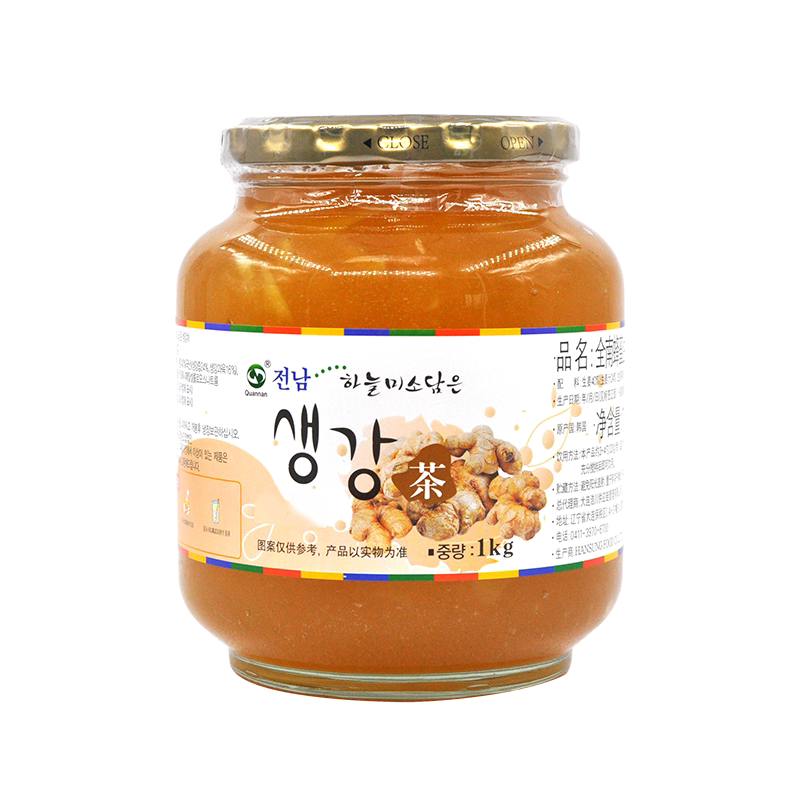 全南蜂蜜进口1000g韩国生姜茶