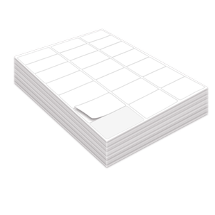 a4不干胶标签贴纸固定资产标签喷墨激光书写亚面打印纸办公档案仓库盘点管理物料资产管理标识记号背胶自粘纸