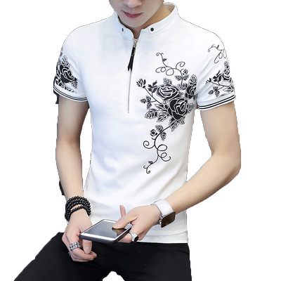 新款短袖t恤夏季潮流polo