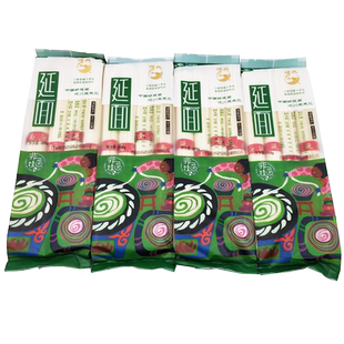 4袋冠生园河川延面400克原味绿袋延面手工拉制口感劲道素面条