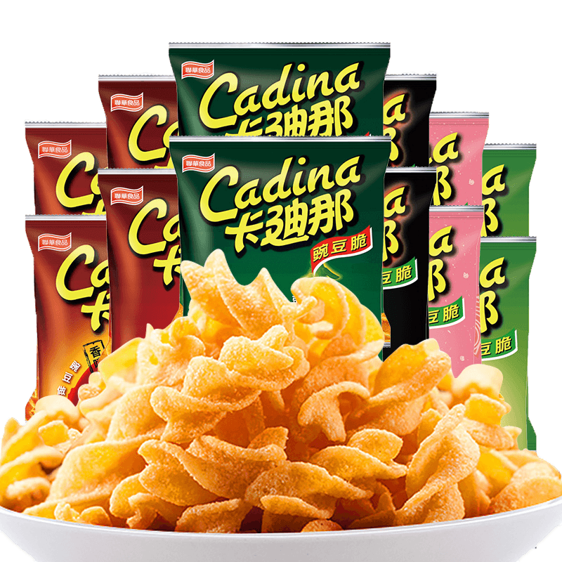 卡迪那豌豆脆，豌豆做的就是脆