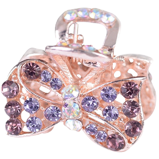 买1送1韩版头饰品水钻小发夹韩国镶钻刘海小抓夹女顶夹发抓发卡子