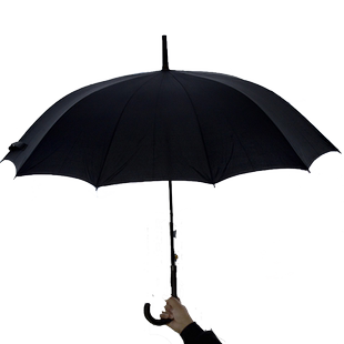 婚庆用品结婚雨伞新娘伞婚礼长柄伞男士伞黑色伞素色伞结婚新郎伞