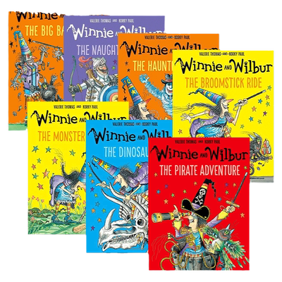 英文原版女巫温妮系列绘本7册