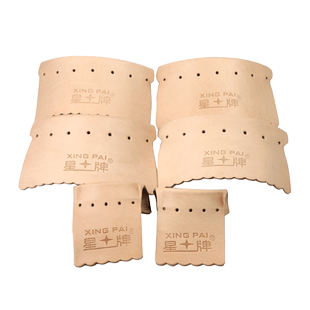 星牌台球桌配件台球牛皮口黑8皮口斯诺克球桌配件标准黑八桌皮袋