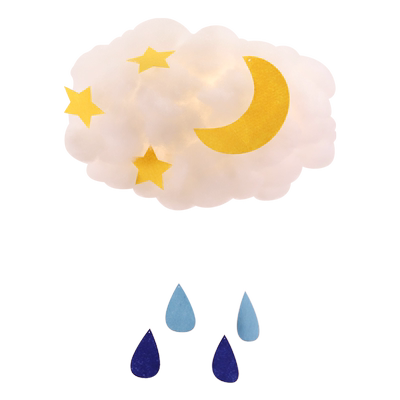 做个东西diy云朵灯房间布置