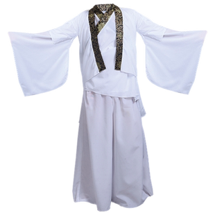 书简舞演出服孔子舞台剧古典舞纸扇书生舞蹈服男礼仪之邦孔子舞服