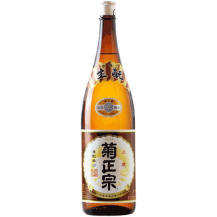 日本清酒菊正宗牌本酿造上选清酒原装进口米酒洋酒1.8L辛口日式酒