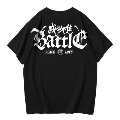 美式街头hiphop街舞battle短袖