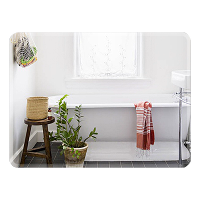 免打孔厕所梳妆台卫浴半身镜