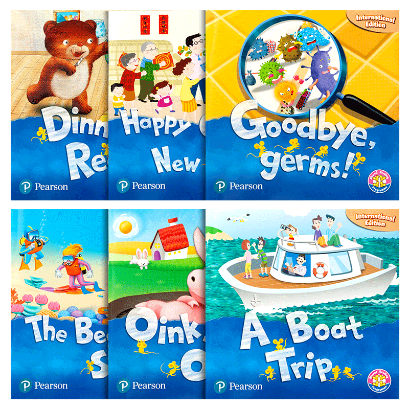 原版培生朗文趣鼠幼儿