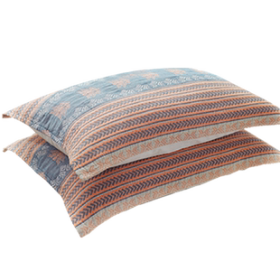 纱布枕巾2025新款纯棉一对装可固定全棉高档男生枕头巾轻奢高级感