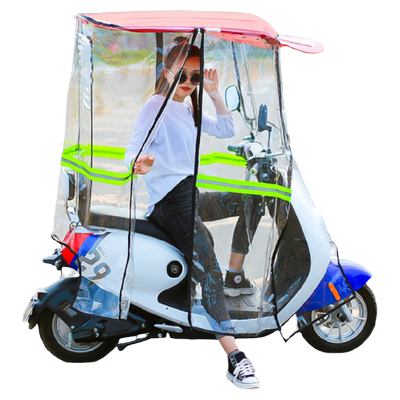 电动车车棚夏季防晒挡雨棚加厚