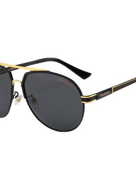 圆脸个性风男士钓鱼大框司机镜