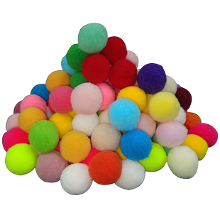 毛绒球猫咪球类玩具弹力球猫猫毛球小球宠物静音毛线球球逗猫大号