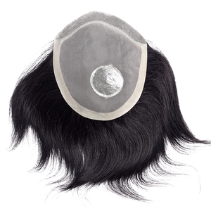 假发男韩版帅气头顶补发片男无痕隐形假发片前额真发际线生物头皮