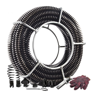 电动管道疏通器家用疏通下水道专用工具神器厨房厕所地漏马桶弹簧