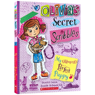 英文原版学乐奥莉维亚涂鸦日记2 Olivia's Secret Scribbles 2 儿童文学故事书插图童书 幽默搞笑 6+岁