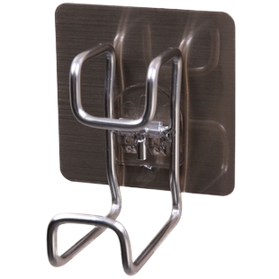 卫生间免打孔脸盆挂钩浴室无痕粘胶挂钩厨房墙壁强力菜板粘钩盆架