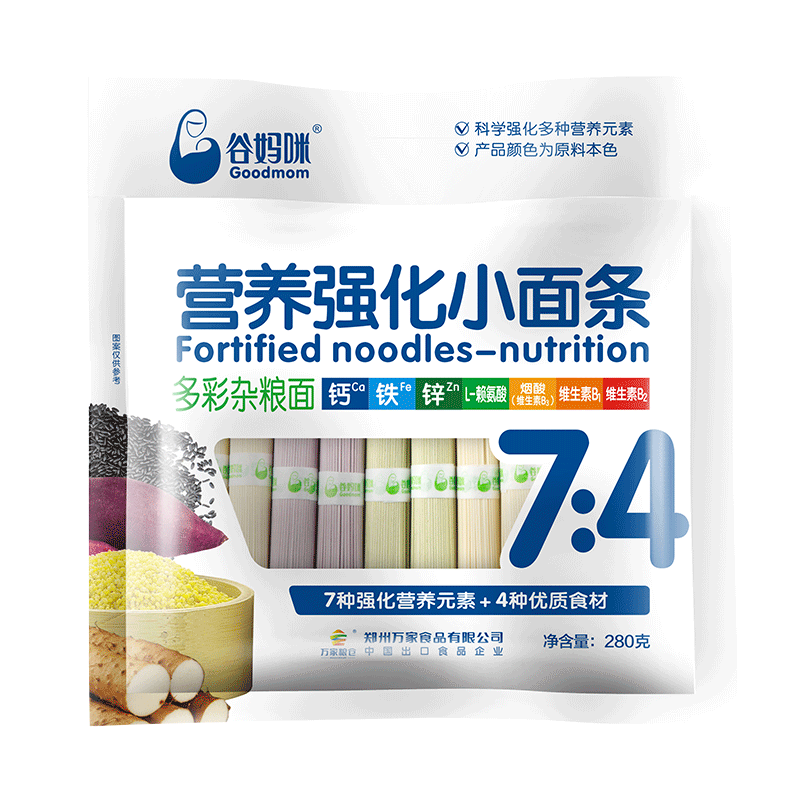 谷妈咪不添加食用盐营养小面条
