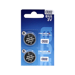 瑞士Renata CR2032/CR2025/CR2016/CR1632/CR1620/CR1616/CR2450N/CR2430/CR2477N纽扣电池汽车遥控器钥匙3V