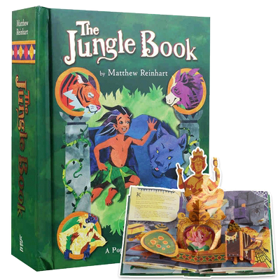 【现货】The Jungle Book奇幻森林  英文儿童原版立体书适合6-12岁书籍进口