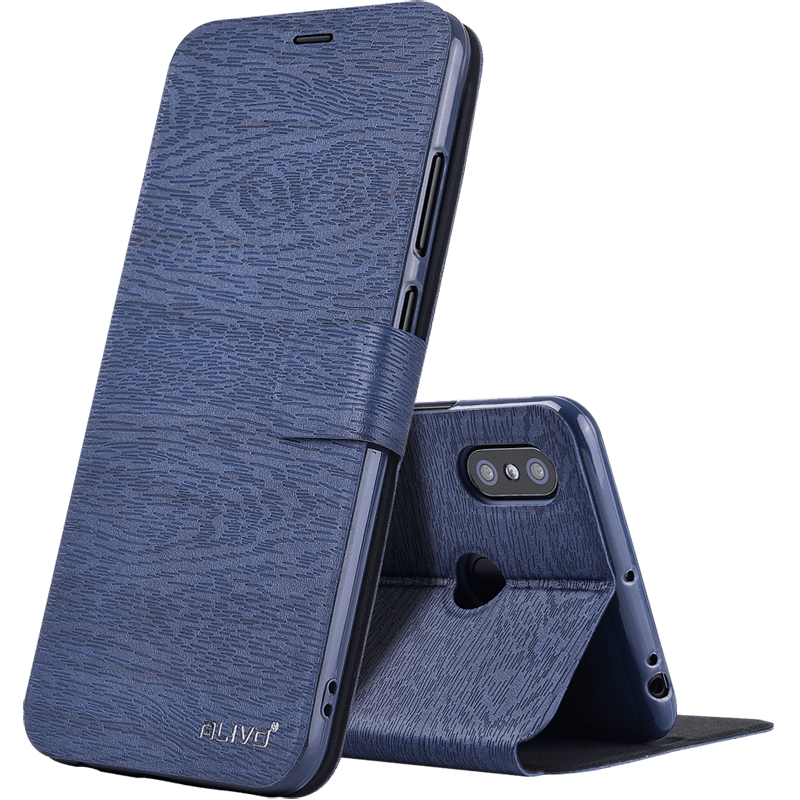 ALIVO适用小米max3手机壳max2防摔MIX4保护套mix2s小米MIX2翻盖mi全包mx3外壳mx2新款mxi4的mis2男mlx女mde40