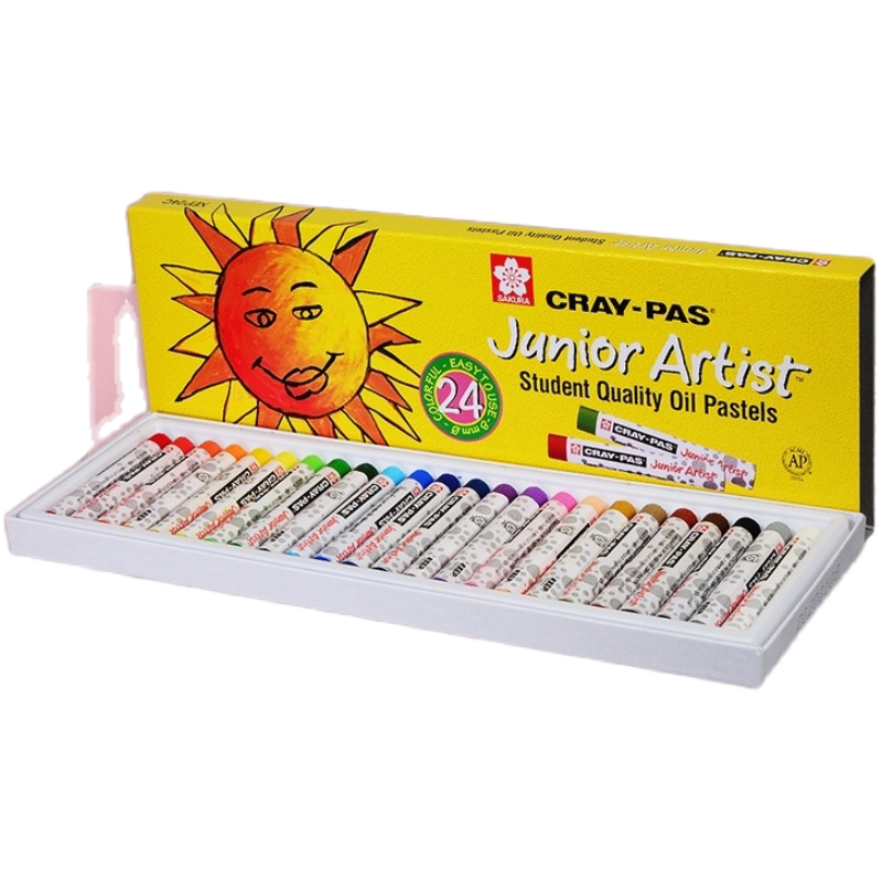 老师推荐的小太阳油画棒