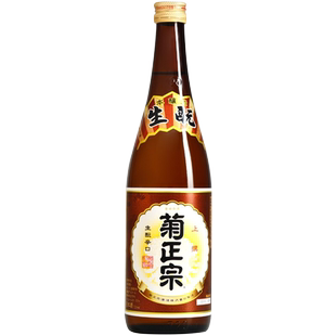 日本原装进口菊正宗清酒上选本酿造生酛辛口 低度洋酒720mL