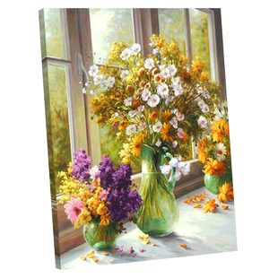 现代客厅餐厅装饰画北欧玄关无框挂画单幅竖版简欧电表箱遮挡壁画