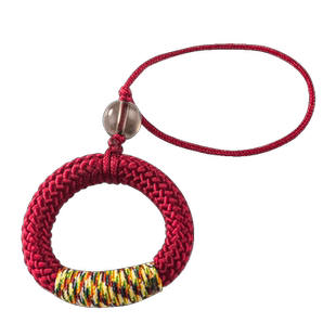 指环绳圈挂饰手机钥匙链手工编织手绳包挂件汽车遥控器钥匙扣吊坠