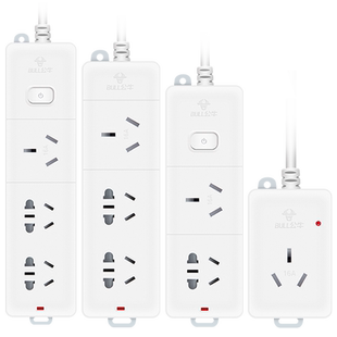 公牛插座大功率插排10a转16a空调专用三孔16安热水器白色转换器