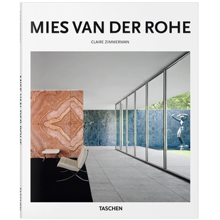 【预售】[TASCHEN出版]【Basic Art 2.0】MIES VAN DER ROHE密斯·凡·德·罗 空间建筑英文原版图书籍进口正版