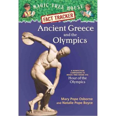 【外文书店】神奇树屋小百科系列 英文原版儿童绘本 Magic Tree House Fact Tracker #10: Ancient Greece and the Olympics