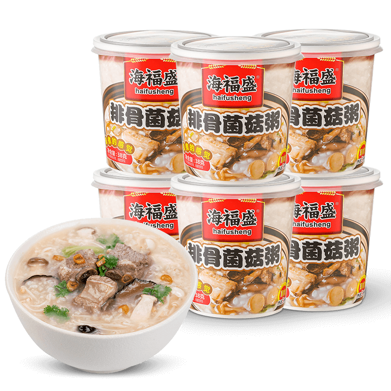 海福盛早餐速食粥冻干粥懒人速食