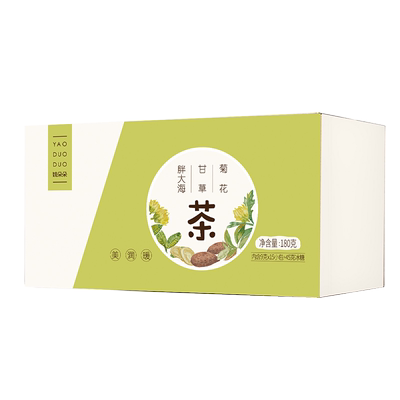 胖大海甘草菊花茶姚朵朵清凉祛火