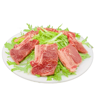 联豪黑椒牛仔骨小排调味带骨牛排牛肋排牛肉6份牛扒烤肉食材生鲜
