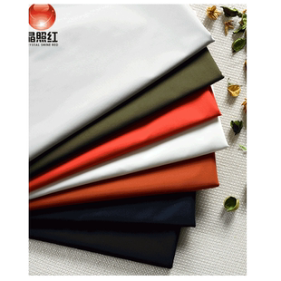 厚款羽绒服面料 双面防水T400破卡大衣风衣棉衣夹克面料布料