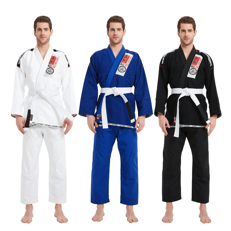 巴西柔术道服防磨衣男女专业训练柔术服BJJ GI勇士经典成人款加厚