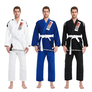 巴西柔术道服防磨衣男女专业训练柔术服BJJ GI勇士经典成人款加厚