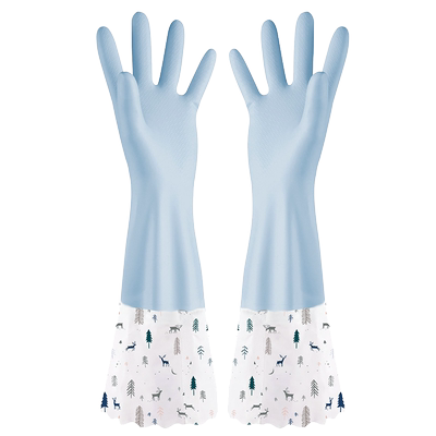 加绒加厚防水防油耐磨洗碗手套