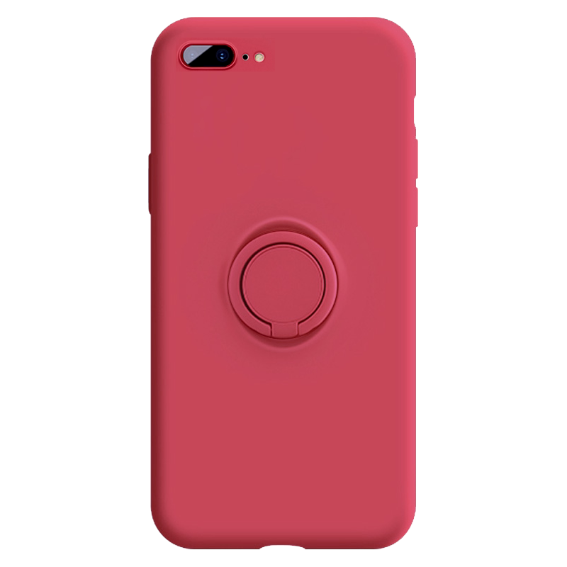 适用于苹果6plus手机壳液态硅胶iphone6s全包防摔6p软壳超薄6splus指环车载磁吸支架7plus磨砂i6男女