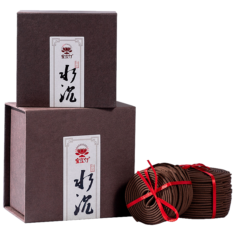 宝莲灯天然印尼沉香盘香家用线香