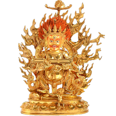 欧斯特全鎏金铜像摆件