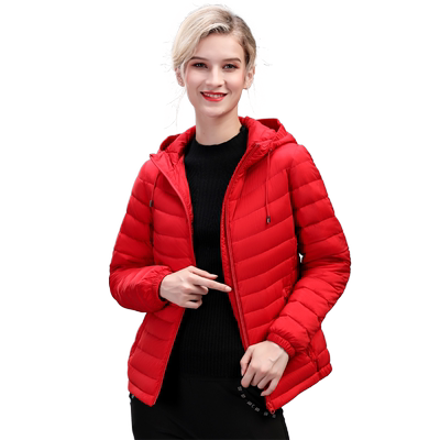 女士羽绒服寒布仕新品秋冬本命年