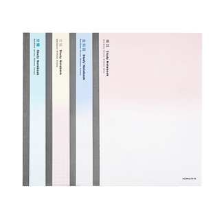 KOKUYO国誉笔记本全科目分类学习本A5 B5空白方格备注英语记事本学生简约软面抄网格本子平摊作业本日记本