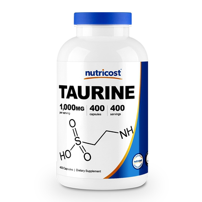 美国牛磺酸400粒大容量氨基酸