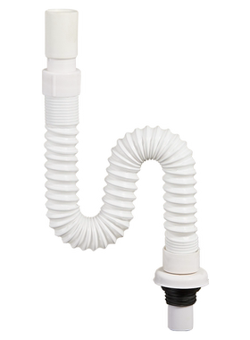塑料伸缩防臭加厚软管面盆下水器