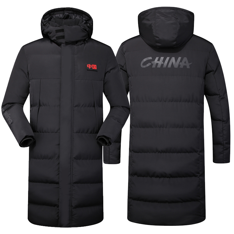 中国队棉服冬季运动防寒保暖风衣